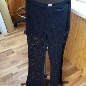 Lace Pants with Built in shorts by Joe Boxer